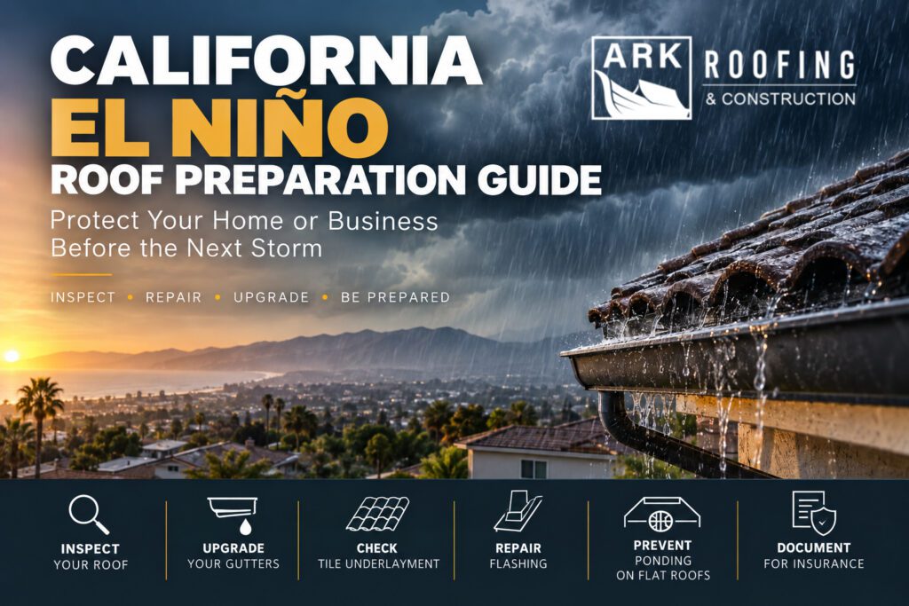 California El Ni&ntilde;o Roof Preparation Guide